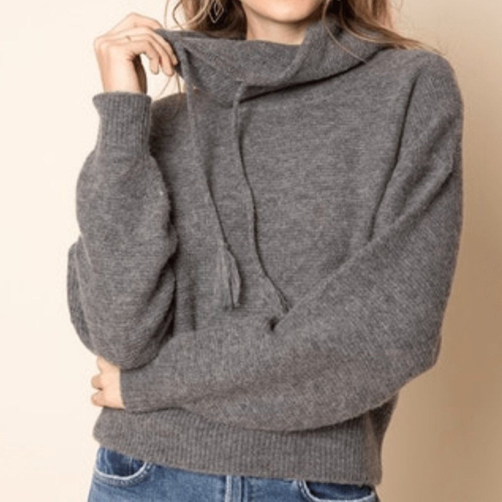 27 Miles Malibu Pearl Sweater in Steel